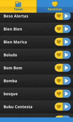 Tonos Chistosos android App screenshot 0