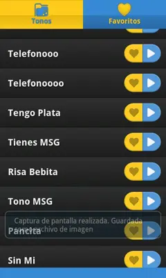 Tonos Chistosos android App screenshot 2